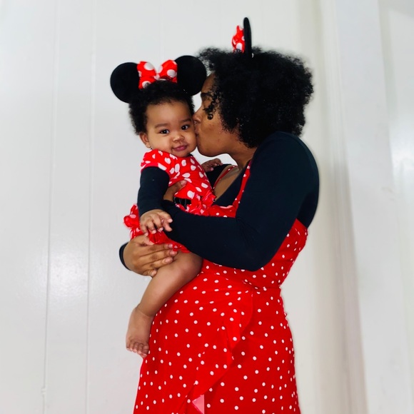 Polka Dot Wrap Dress - Picture 2 of 2